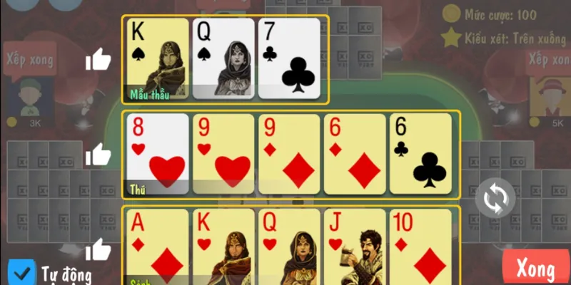 Hướng dẫn Mậu Binh và luật chơi nền tảng cần biết